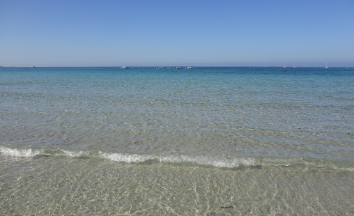 La spiaggia di Mandriola